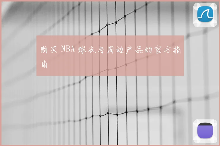 购买 NBA 球衣与周边产品的官方指南